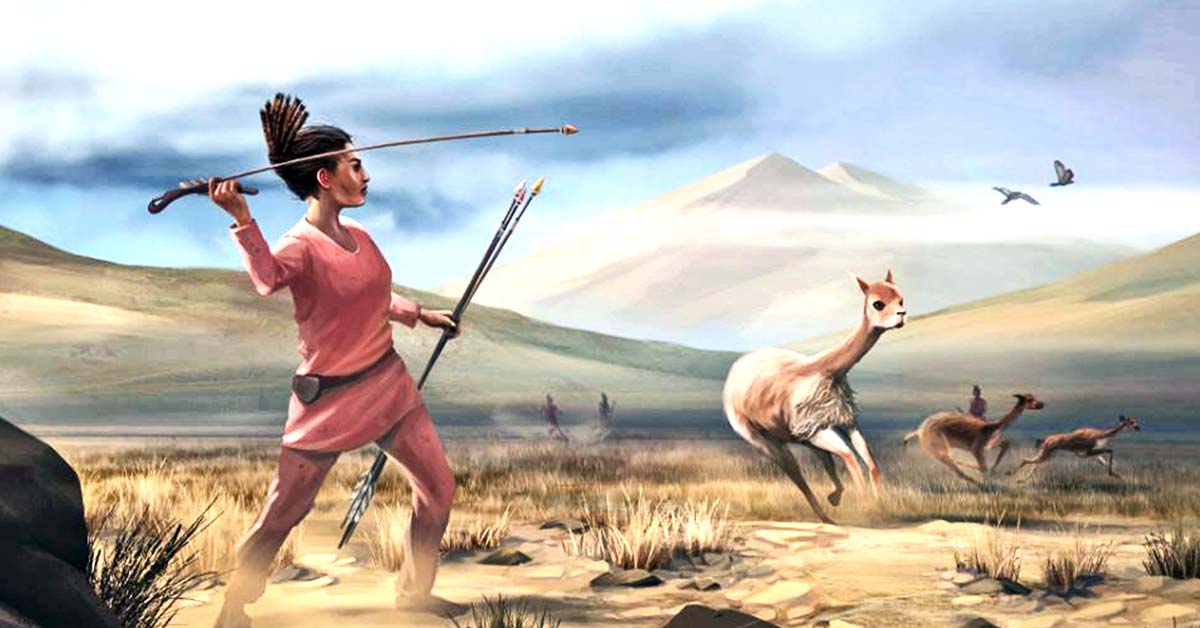 Early female populations discovered to be hunters Scientific ASIA